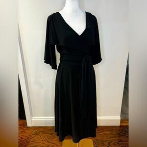 MEG buffalo wrap dress